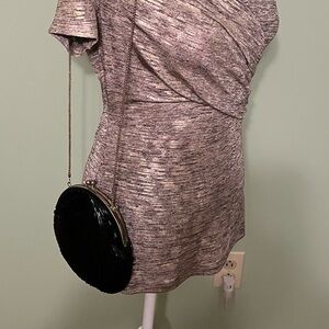 Vintage Black Beaded Purse - La Regale LTD.